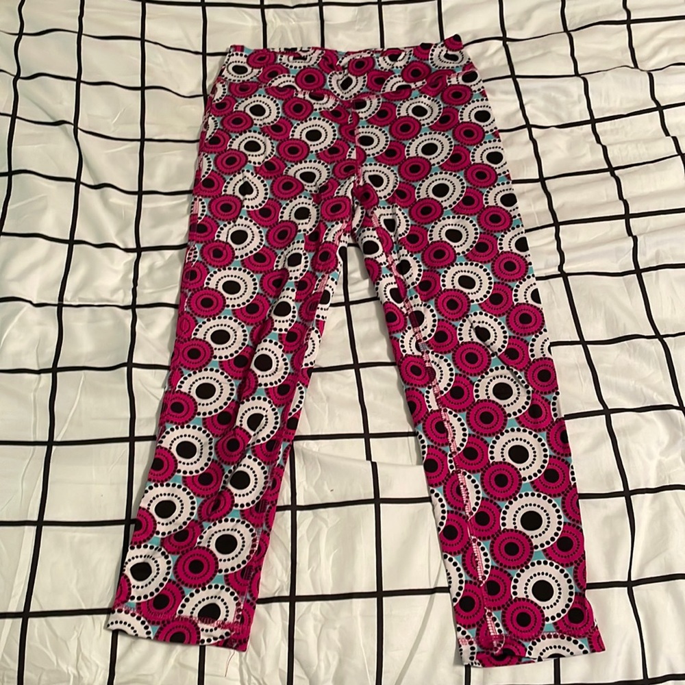 Girls active leggings size large